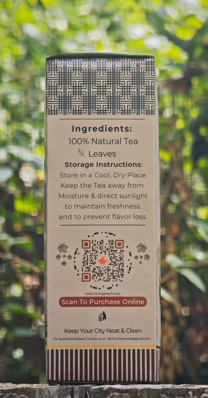 Premium Organic Tea by Heritage Leaf (CTC a.k.a 'Lepton Chai') - Image 4
